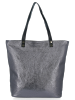Modne Torebki Skórzane Włoski Shopper Bag firmy Vittoria Gotti Iron